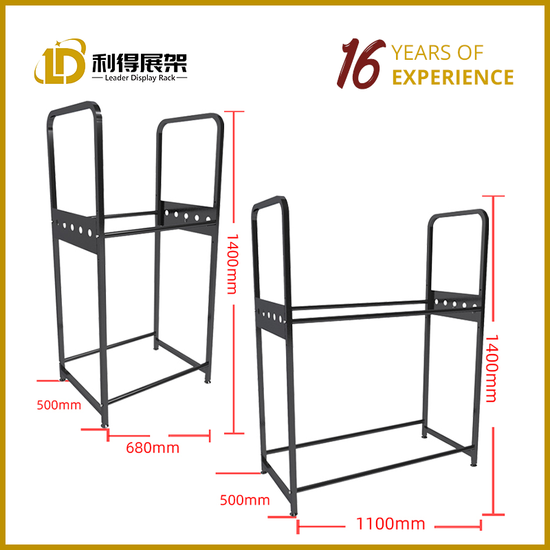 Exhibición vertical Soporte de exhibición de neumáticos promocionales OEM / ODM